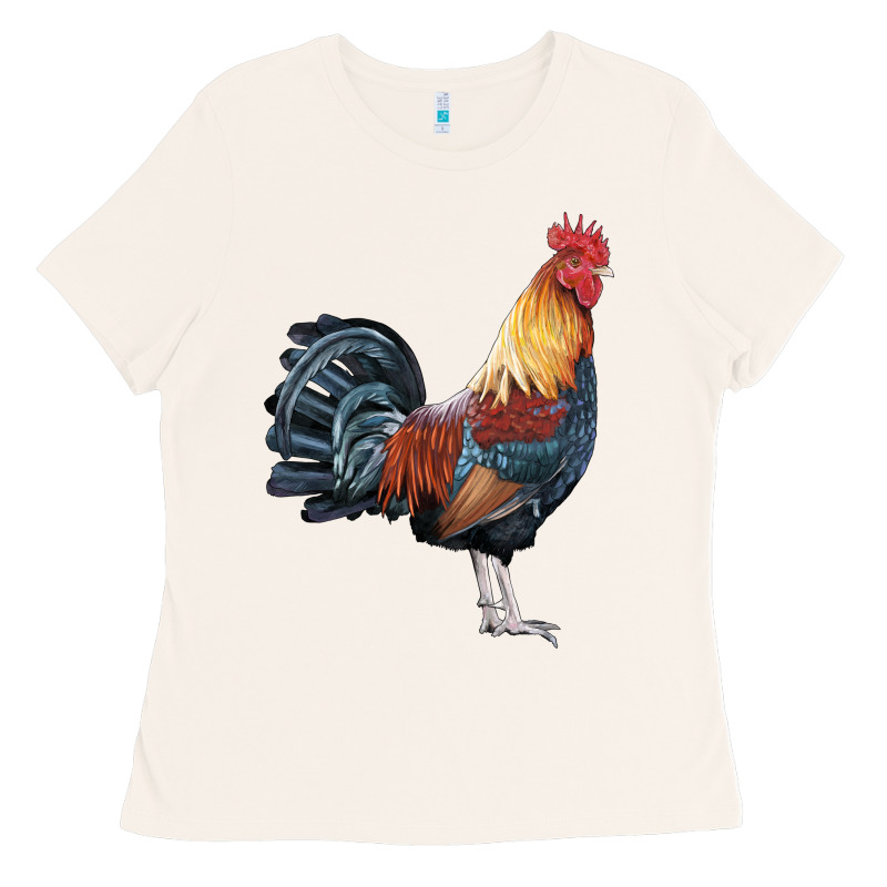 New Hampshire Red Rooster Ladies Tee by LillyAllenDesigns | Teevron