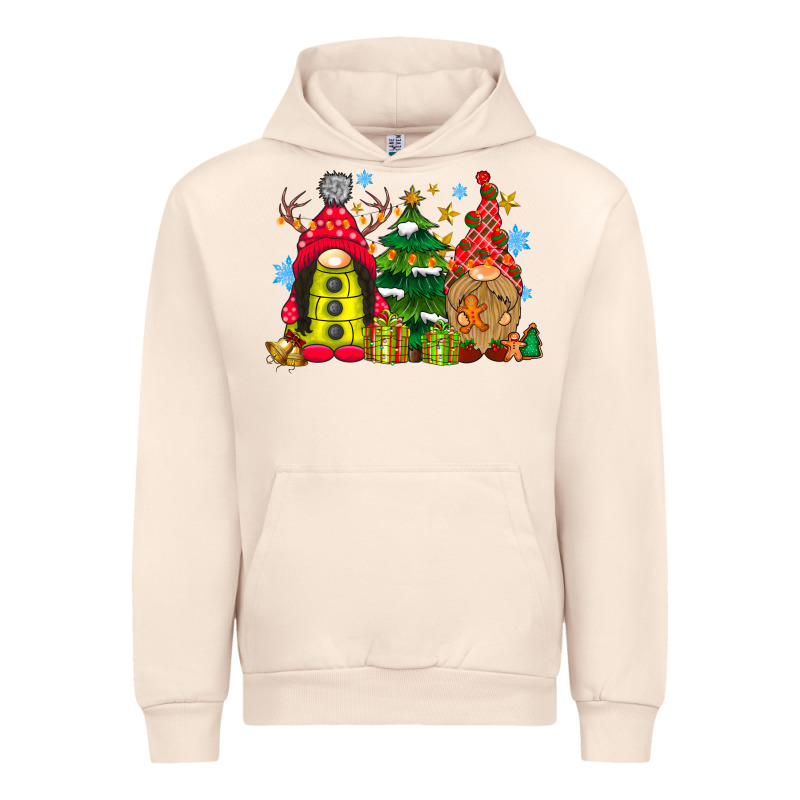 Gnome Christmas Urban Hoodie by CowhideDigitalArt | Teevron