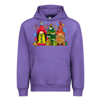 Tulip gnome Christmas Urban Hoodie - CowhideDigitalArt