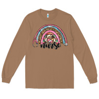 Toasted Coconut western nurse rainbow Long Sleeve Tee - RanaPortraitStore