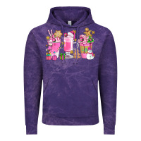Cloud Purple Pink Christmas Coffee Cups Bbs Vintage Hoodie - BundleAndBundleShop