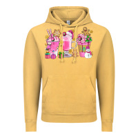 Vintage Mustard Pink Christmas Coffee Cups Bbs Vintage Hoodie - BundleAndBundleShop