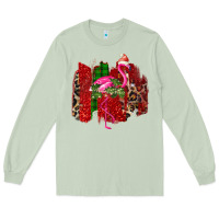 Matcha christmas flamingo Long Sleeve Tee - Bettercallsaul