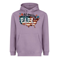 Lavender all american papa Heavyweight Hoodie - FaDigitalArtStudio