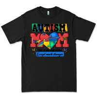 Black autism mom like a normal mom Premium Tee - MaliasSmallBusiness