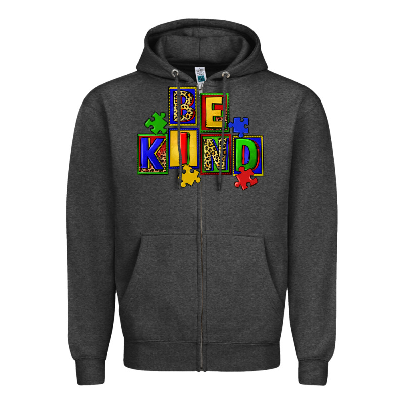 Be Kind Zipper Hoodie by CowGirlArtShop | Teevron