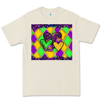 Bone mardi gras hearts Premium Tee - JahusDesignShop