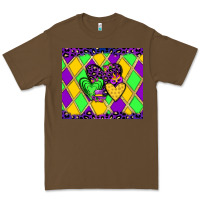 Cacao mardi gras hearts Premium Tee - JahusDesignShop