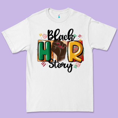 Black Story Premium Tee Designed By Maliassmallbusiness