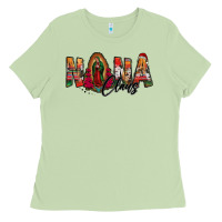Matcha nana claus lady of guadalupe Ladies Tee - Jasminsmagicworld