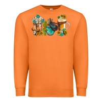 Carrot western coffee cups with sunflower and gemstone bbs Premium Sweatshirt - BundleAndBundleShop