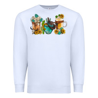White western coffee cups with sunflower and gemstone bbs Premium Sweatshirt - BundleAndBundleShop