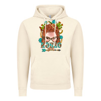 Vintage Artic Western Rodeo Girl Braid Red Hair Vintage Hoodie - BundleAndBundleShop