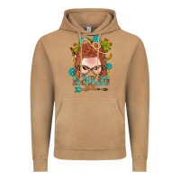 Vintage Camel Western Rodeo Girl Braid Red Hair Vintage Hoodie - BundleAndBundleShop