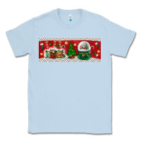 Dusty Blue noel Classic Tee - BundleAndBundleShop