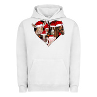 Pigment Lunar Rock farm animals christmas Urban Hoodie - CowhideDigitalArt
