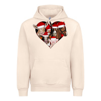 Sandshell farm animals christmas Urban Hoodie - CowhideDigitalArt