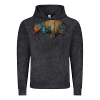 Vintage Black leopard bison Vintage Hoodie - RanaPortraitStore