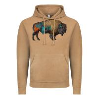 Vintage Camel leopard bison Vintage Hoodie - RanaPortraitStore