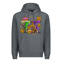 Rock texas mardi gras olivia Premium Hoodie - OliviaCreatesArt