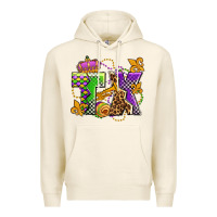 Tofu texas mardi gras olivia Premium Hoodie - OliviaCreatesArt