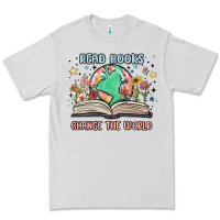 Dove Grey book lover Premium Tee - MaliasSmallBusiness