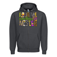 Smoke Pour me something mister Marri Gras Zipper Hoodie - HowdyJamesFarm