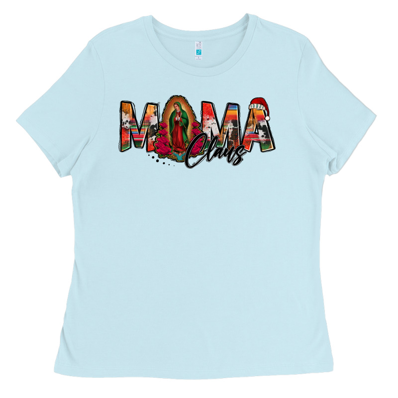Mama Claus Lady Of Guadalupe Ladies Tee by Jasminsmagicworld | Teevron