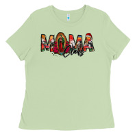 Matcha mama claus lady of guadalupe Ladies Tee - Jasminsmagicworld
