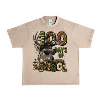 French Oak 100 days of school hunting deer Urban Heavy Tee - LillyAllenDesigns