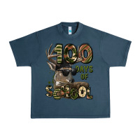 Midnight Navy 100 days of school hunting deer Urban Heavy Tee - LillyAllenDesigns