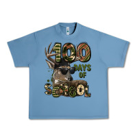 Pebble Blue 100 days of school hunting deer Urban Heavy Tee - LillyAllenDesigns