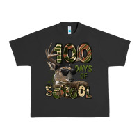 Pigment Black 100 days of school hunting deer Urban Heavy Tee - LillyAllenDesigns