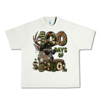 Pistachio 100 days of school hunting deer Urban Heavy Tee - LillyAllenDesigns