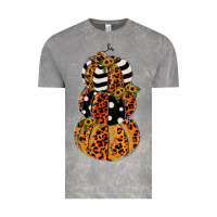 Cloud Rock leopard pumpkin polka dot sunflower Vintage Tee - JahusDesignShop
