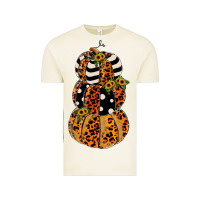 Vintage Arctic leopard pumpkin polka dot sunflower Vintage Tee - JahusDesignShop