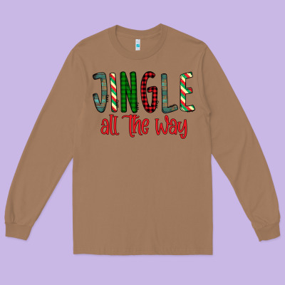 Jingle All The Way Long Sleeve Tee Designed By Bettercallsaul