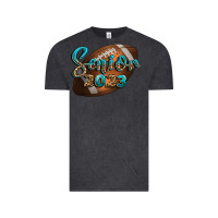 Vintage Black american football senior 2023 Vintage Tee - BundleAndBundleShop