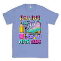 Colony Blue rolling into fifth grade Classic Tee - BundleAndBundleShop