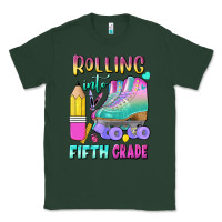 Sports Green rolling into fifth grade Classic Tee - BundleAndBundleShop