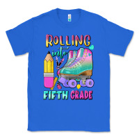 True Royal rolling into fifth grade Classic Tee - BundleAndBundleShop