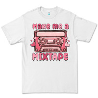 White make me a mixtape Premium Tee - MaliasSmallBusiness
