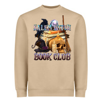 Mushroom Salem Witch Book Club Heavyweight Sweatshirt - texasbilliewilder
