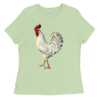 Matcha Leghorn Rooster Ladies Tee - LillyAllenDesigns