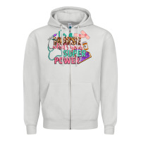 Dove Grey i'm a nurse what's your superpower Zipper Hoodie - CowGirlArtShop