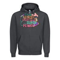 Smoke i'm a nurse what's your superpower Zipper Hoodie - CowGirlArtShop