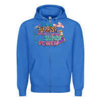True Royal i'm a nurse what's your superpower Zipper Hoodie - CowGirlArtShop