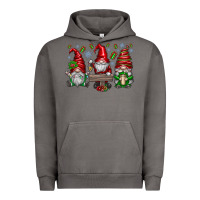 Pigment Tornado christmas gnomes celebration Urban Hoodie - CowhideDigitalArt