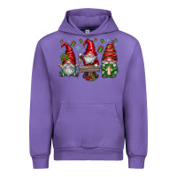 Tulip christmas gnomes celebration Urban Hoodie - CowhideDigitalArt