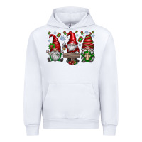 White christmas gnomes celebration Urban Hoodie - CowhideDigitalArt